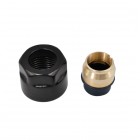 Vario Term adapter na miedź GW 3/4" czarny ZZM1513