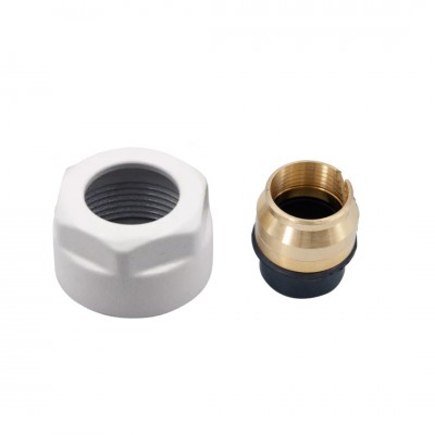 Vario Term adapter na miedź GW 3/4" biały matowy ZZM1521