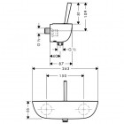 Hansgrohe Pura Vida bateria prysznicowa