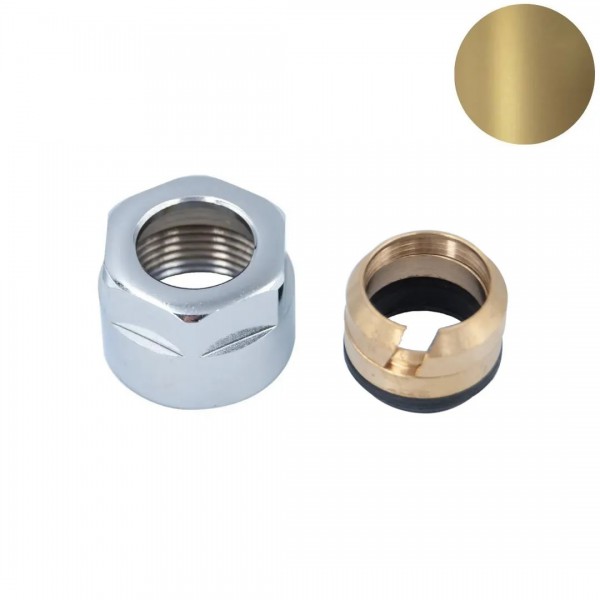 Vario Term adapter na miedź M22x1,5 mosiądz antyczny M766B004011