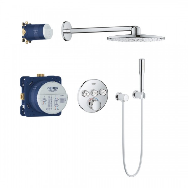Grohe Grohtherm SmartControl zestaw prysznicowy podtynkowy termostatyczny chrom 34705000