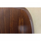 OUTLET Kerasan Retro deska WC orzech włoski zawiasy chrom 109040