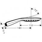 Hansgrohe Pura Vida główka prysznicowa 150 3jet