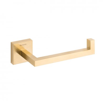 Oltens Tved uchwyt na papier toaletowy złoto szczotkowane 81105810