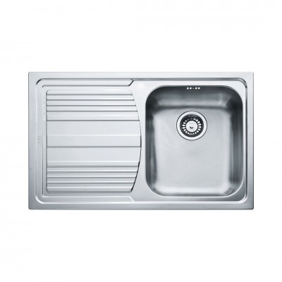 Franke Logica Line LLX 611 zlewozmywak stalowy 79x50 cm komora z prawej jedwab 101.0085.773