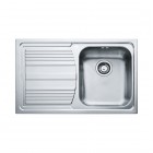 Franke Logica Line LLX 611 zlewozmywak stalowy 79x50 cm komora z prawej jedwab 101.0085.773