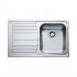 Franke Logica Line LLX 611 zlewozmywak stalowy 79x50 cm komora z prawej jedwab 101.0085.773