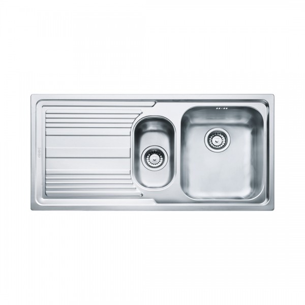 Franke Logica Line LLX 651 zlewozmywak stalowy 100x50 cm komora z prawej jedwab 101.0085.812