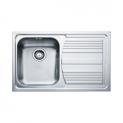 Franke Logica Line LLX 611 zlewozmywak stalowy 79x50 cm komora z lewej len 101.0086.232