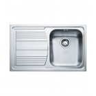 Franke Logica Line LLX 611 zlewozmywak stalowy 79x50 cm komora z prawej len 101.0086.233