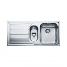 Franke Logica Line LLX 651 zlewozmywak stalowy 100x50 cm komora z prawej len 101.0086.254