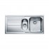 Franke Logica Line LLX 651 zlewozmywak stalowy 100x50 cm komora z prawej len 101.0086.254