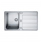 Franke Hydros HDX 614 zlewozmywak stalowy 86x51 cm odwracalny jedwab 101.0320.861