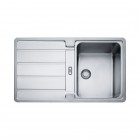 Franke Hydros HDX 614 zlewozmywak stalowy 86x51 cm odwracalny jedwab 101.0320.861