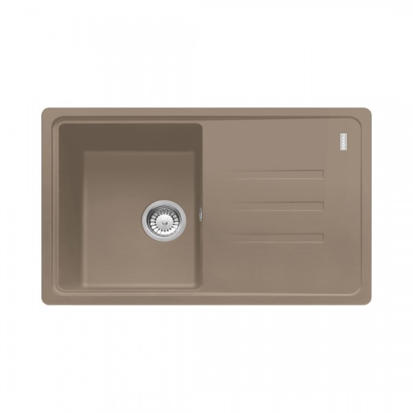 Franke Malta MLG 611-78 zlewozmywak 78x50 cm odwracalny Fragranit+ cappuccino 114.0382.779