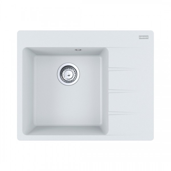 Franke Centro CNG 611-62 TL zlewozmywak 62x50 cm komora z lewej Fragranit+ biały polarny 114.0633.130
