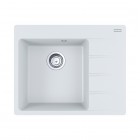 Franke Centro CNG 611-62 TL zlewozmywak 62x50 cm komora z lewej Fragranit+ biały polarny 114.0633.130
