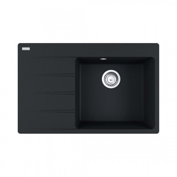 Franke Centro CNG 611-78 TL zlewozmywak 78x50 cm komora z prawej Fragranit+ czarny mat 114.0633.138