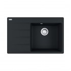 Franke Centro CNG 611-78 TL zlewozmywak 78x50 cm komora z prawej Fragranit+ czarny mat 114.0633.138