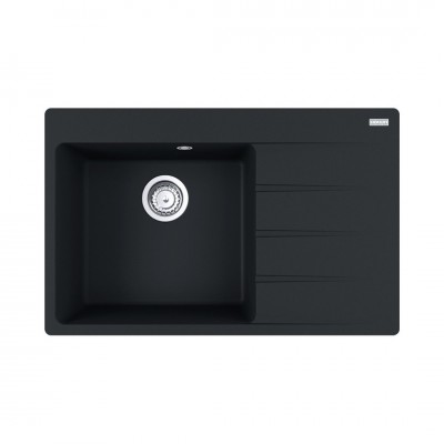 Franke Centro CNG 611-78 TL zlewozmywak 78x50 cm komora z lewej Fragranit+ czarny mat 114.0633.145