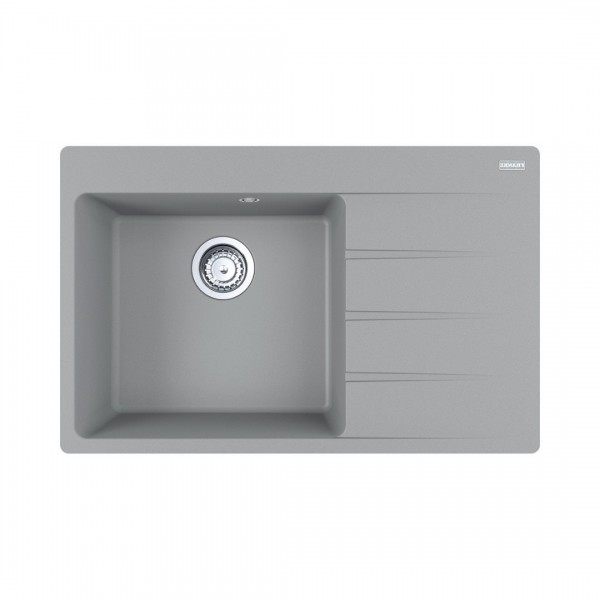 Franke Centro CNG 611-78 TL zlewozmywak 78x50 cm komora z lewej Fragranit+ kamienny szary 114.0633.148