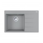 Franke Centro CNG 611-78 TL zlewozmywak 78x50 cm komora z lewej Fragranit+ kamienny szary 114.0633.148