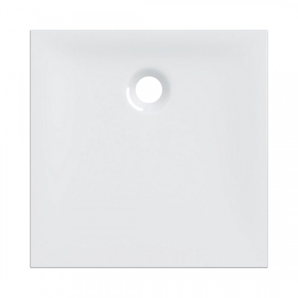 Koło Nemea brodzik kwadratowy 90x90 cm biały matowy 550.581.00.1