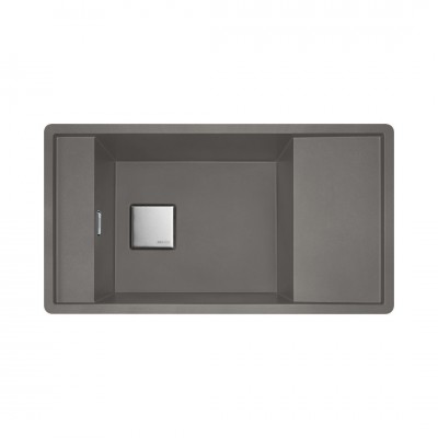 Franke Fresno FSG 611 zlewozmywak 87,7x49,5 cm odwracalny Fragranit+ kamienny szary 114.0638.128