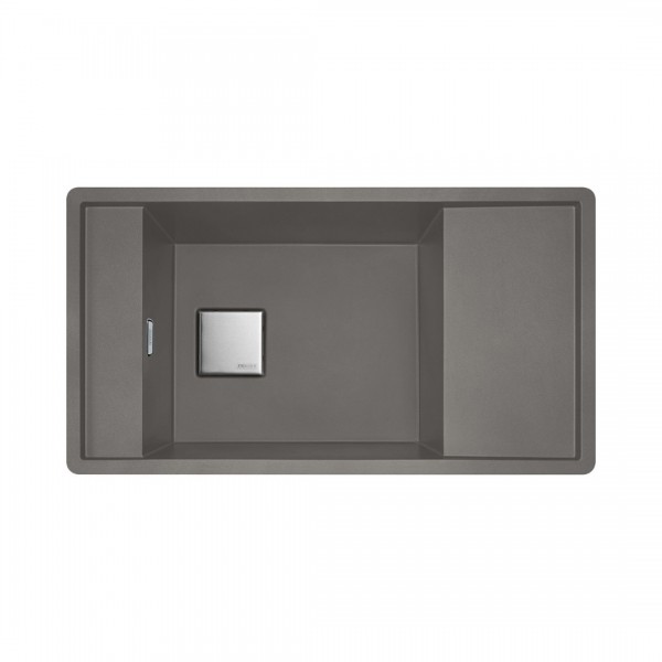 Franke Fresno FSG 611 zlewozmywak 87,7x49,5 cm odwracalny Fragranit+ kamienny szary 114.0638.128