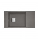 Franke Fresno FSG 611 zlewozmywak 87,7x49,5 cm odwracalny Fragranit+ kamienny szary 114.0638.128