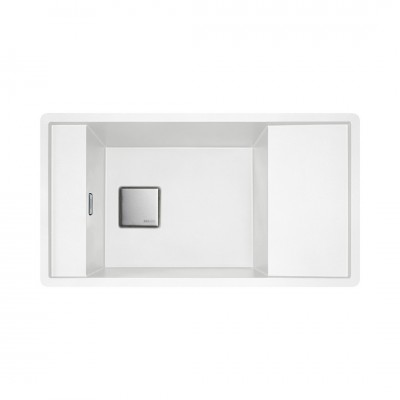 Franke Fresno FSG 611 zlewozmywak 87,7x49,5 cm odwracalny Fragranit+ biały polarny 114.0638.129