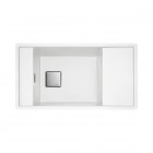 Franke Fresno FSG 611 zlewozmywak 87,7x49,5 cm odwracalny Fragranit+ biały polarny 114.0638.129