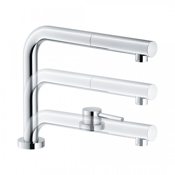 Franke Active Window bateria kuchenna podokienna chrom 115.0486.978