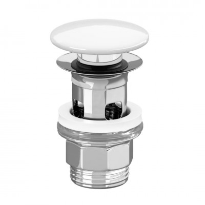 Villeroy&Boch korek do umywalki z przelewem Weiss Alpin 8L033401