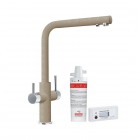 Franke Neptune Clear Water bateria kuchenna cappuccino/chrom 115.0637.712