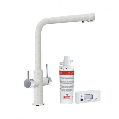 Franke Neptune Clear Water bateria kuchenna biały polarny/chrom 115.0637.713