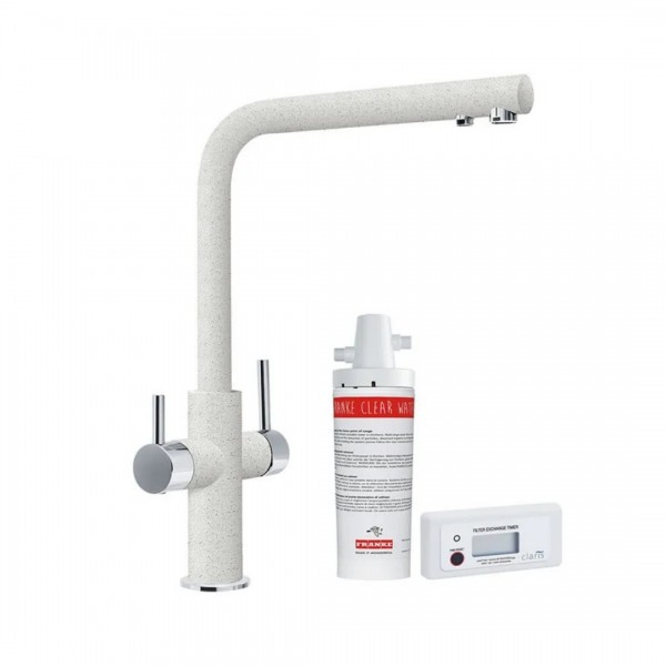 Franke Neptune Clear Water bateria kuchenna biały polarny/chrom 115.0637.713