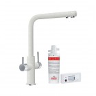 Franke Neptune Clear Water bateria kuchenna biały polarny/chrom 115.0637.713