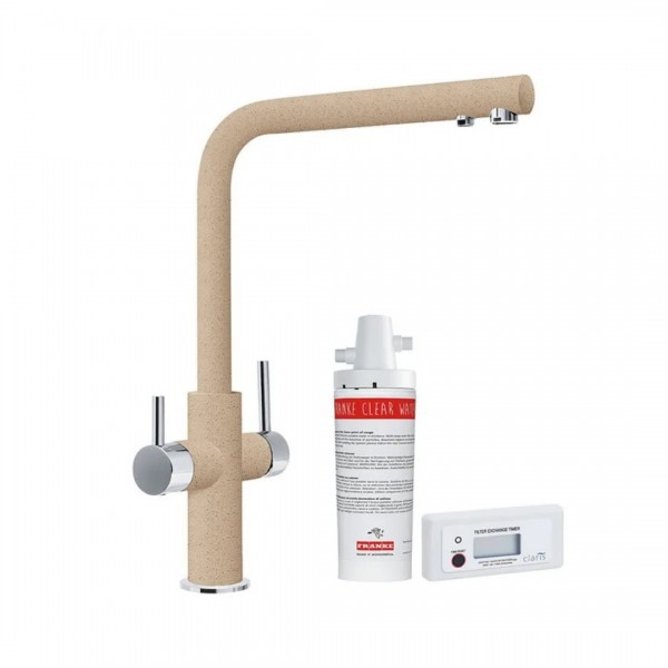 Franke Neptune Clear Water bateria kuchenna beżowy/chrom 115.0637.715