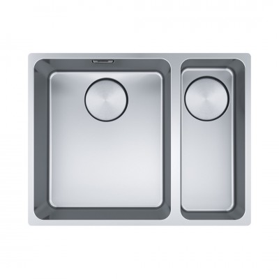 Franke Mythos MYX 160-34-16 zlewozmywak stalowy 55,5x43 cm prawy jedwab 122.0624.559