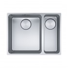 Franke Mythos MYX 160-34-16 zlewozmywak stalowy 55,5x43 cm prawy jedwab 122.0624.559