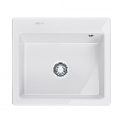 Franke Mythos MTK 610-58 zlewozmywak ceramiczny 58x51 cm biały polarny 124.0379.842