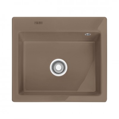 Franke Mythos MTK 610-58 zlewozmywak ceramiczny 58x51 cm cappuccino 124.0379.846