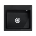 Franke Mythos MTK 610-58 zlewozmywak ceramiczny 58x51 cm onyx 124.0379.848