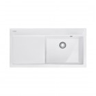 Franke Mythos MTK 611-100 zlewozmywak ceramiczny 100x51 cm komora z prawej biały polarny 124.0379.849