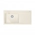 Franke Mythos MTK 611-100 zlewozmywak ceramiczny 100x51 cm komora z lewej kremowy 124.0379.853