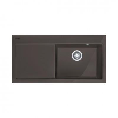 Franke Mythos MTK 611-100 zlewozmywak ceramiczny 100x51 cm komora z prawej grafitowy 124.0379.856
