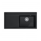 Franke Mythos MTK 611-100 zlewozmywak ceramiczny 100x51 cm komora z prawej onyx 124.0379.858