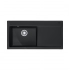 Franke Mythos MTK 611-100 zlewozmywak ceramiczny 100x51 cm komora z lewej onyx 124.0379.859
