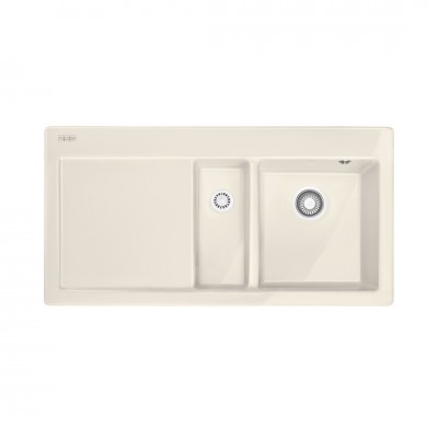 Franke Mythos MTK 651-100 zlewozmywak ceramiczny 100x51 cm komora z prawej kremowy 124.0379.862